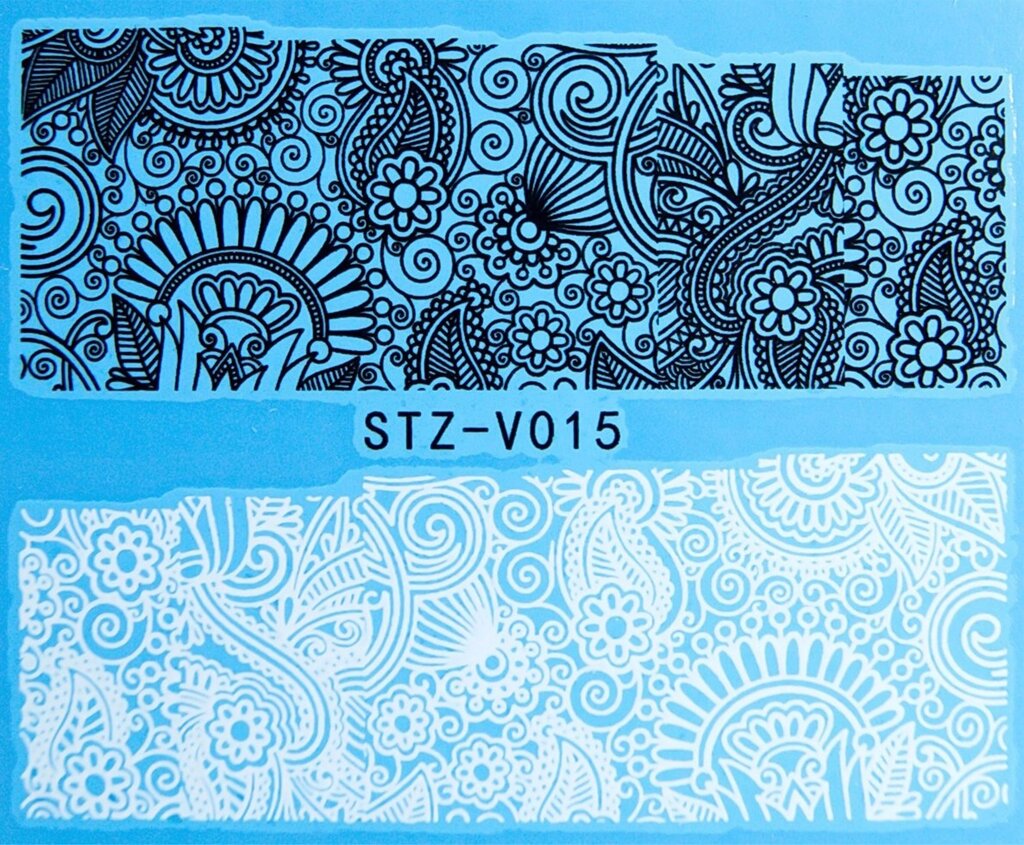 Водная наклейка слайдер-дизайн STZ-V015 от компании Интернет-магазин BeautyShops - фото 1