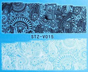 Водная наклейка слайдер-дизайн STZ-V015