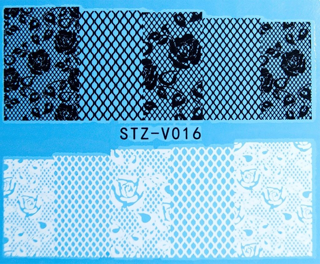 Водная наклейка слайдер-дизайн STZ-V016 от компании Интернет-магазин BeautyShops - фото 1