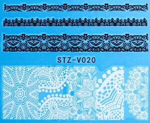 Водная наклейка слайдер-дизайн STZ-V020