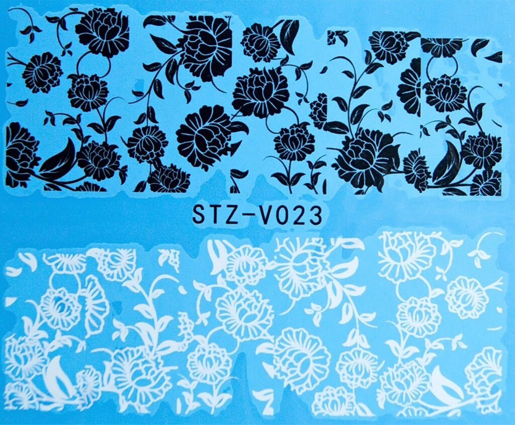 Водная наклейка слайдер-дизайн STZ-V023 от компании Интернет-магазин BeautyShops - фото 1