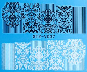 Водная наклейка слайдер-дизайн STZ-V037
