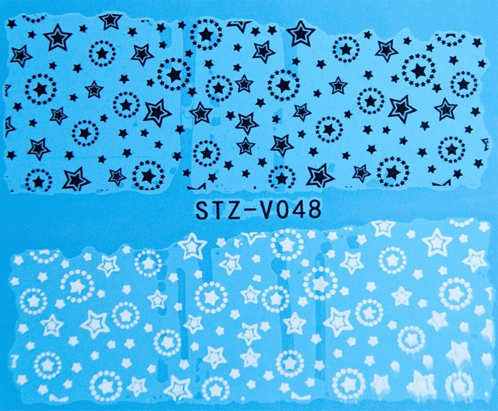 Водная наклейка слайдер-дизайн STZ-V048 от компании Интернет-магазин BeautyShops - фото 1