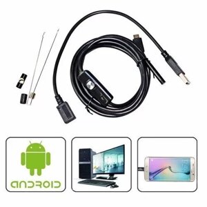 Android Эндоскоп камера Android and PC Endoscope