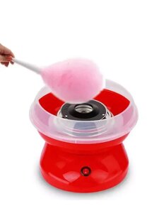 Аппарат для приготовления сладкой ваты Cotton Candy Maker / Коттон Кэнди Мэйкер /красный)