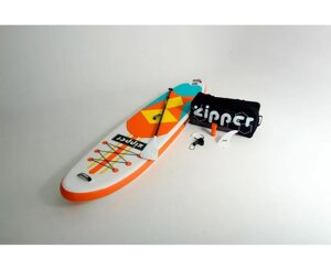 Доска SUP Board надувная (Сап Борд) Zipper BORNLINE 11' Orange (335см)