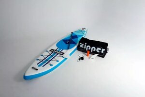 Доска SUP Board надувная (Сап Борд) Zipper BORNLINE 12'6 (384см) Touring Blue