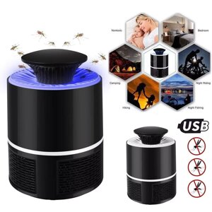 Электрическая лампа ловушка для насекомых Mosquito Killer Lamp NOVA NV-818 USB (Лампа от комаров)