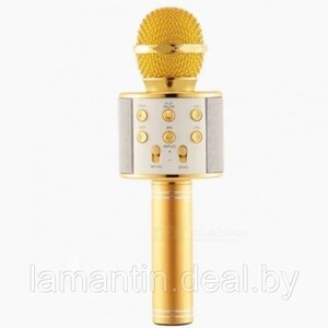 Караоке-микрофон handheld/WSTER WS-858 gold