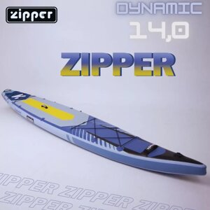 Надувная доска SUP board (сап борд) zipper dynamic 14'427 см)