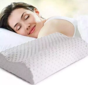 Ортопедическая подушка с эффектом памяти Memory Pillow (пупырышки)