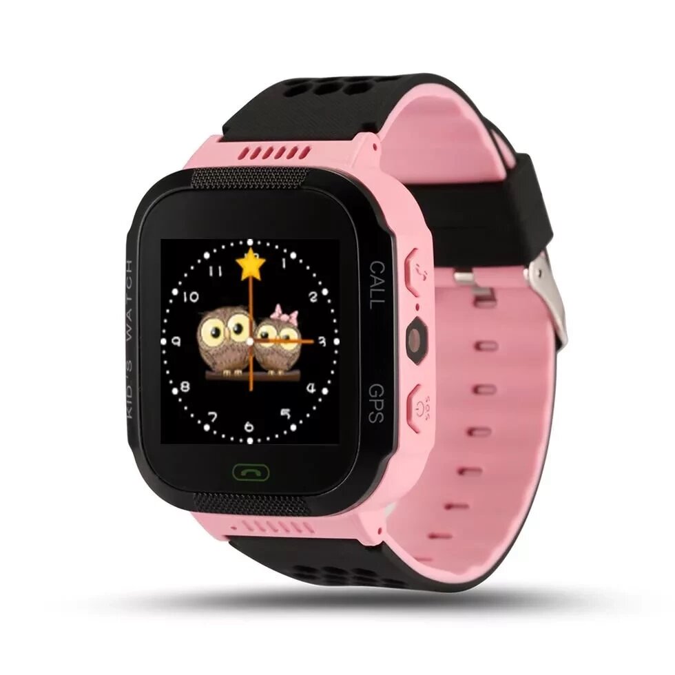 Детские GPS часы Smart Baby Watch Q528 (черный/красный) - доставка