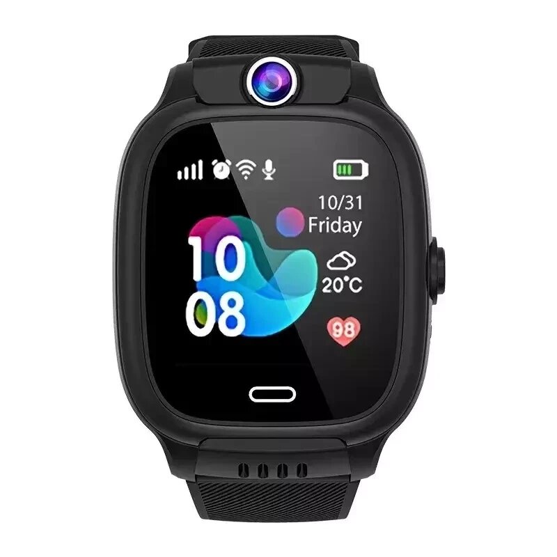 Детские умные GPS часы Smart Baby Watch Y31 / Часы детские с GPS (чёрный) - особенности