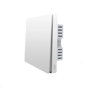 Выключатель настенный одноклавишный | Aqara Wall Switch (No Neutral, Single Rocker)