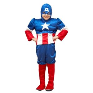 Карнавальный костюм Капитан Америка 1705 / Бока