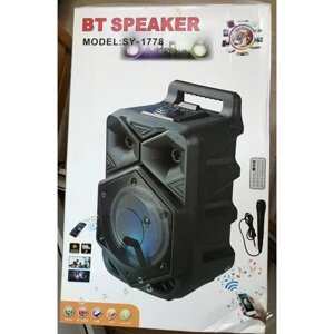 Портативная Bluetooth колонка с микрофоном BT Speaker SY-1778