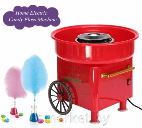 Аппарат для приготовления сладкой сахарной ваты RETRO Cotton Candy "CARNIVAL", 500 W от компании TSmarket - фото 1