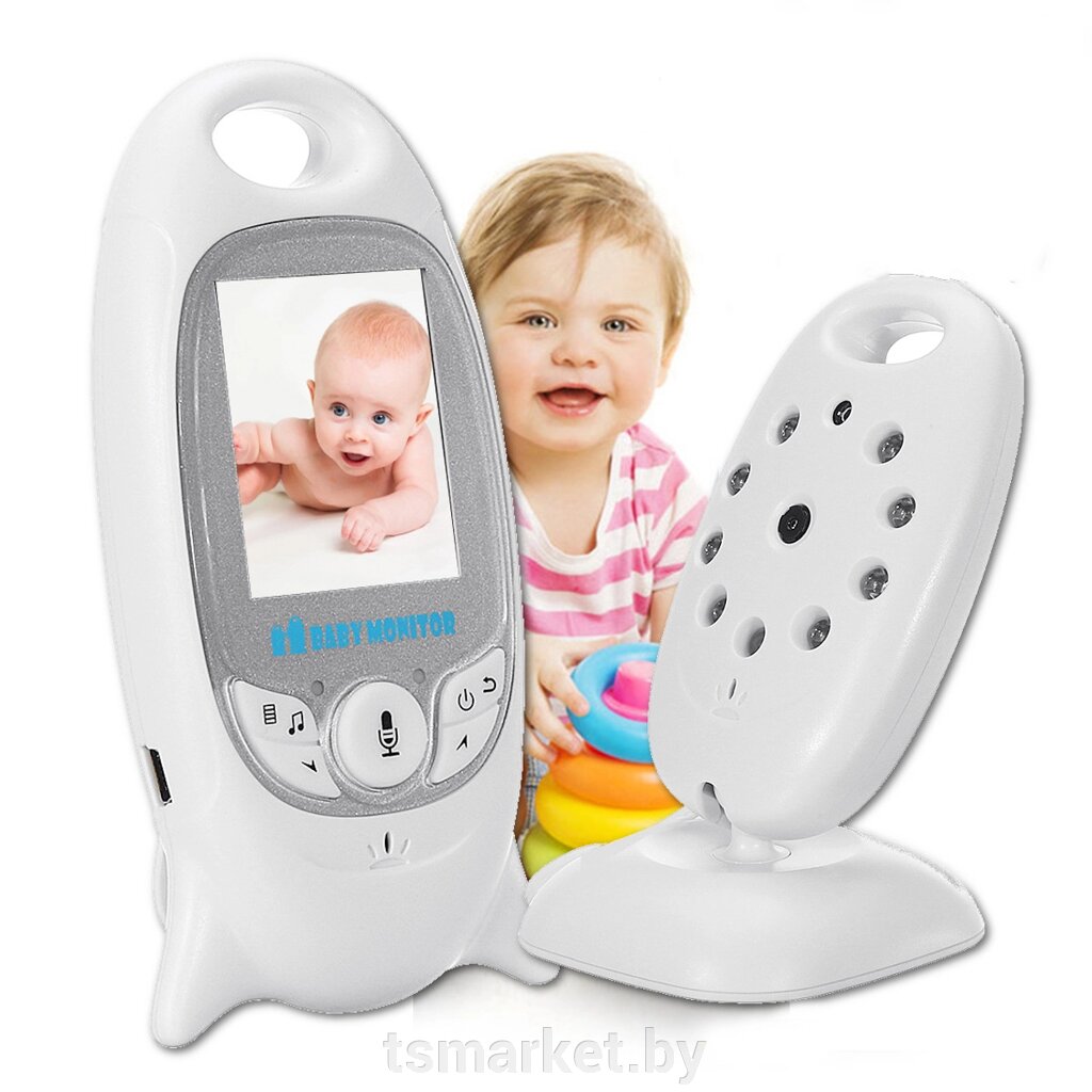 Беспроводная цифровая видео няня Video Baby Monitor VB601 с ночной подсветкой от компании TSmarket - фото 1