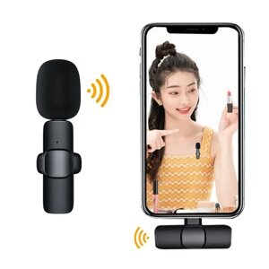 Беспроводной петличный микрофон для Iphone (для записи сторис, ведения обзоров, диалогов, роликов)