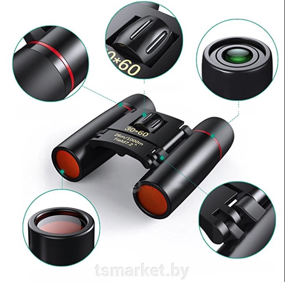 Бинокль Binoculars Day and Night Vision 30 x 60 от компании TSmarket - фото 1