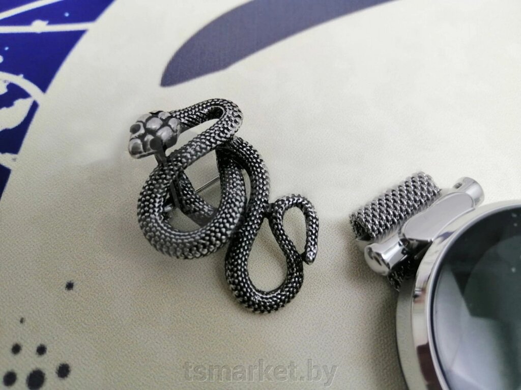 Брошь "Змея" Fashion Gewellery от компании TSmarket - фото 1
