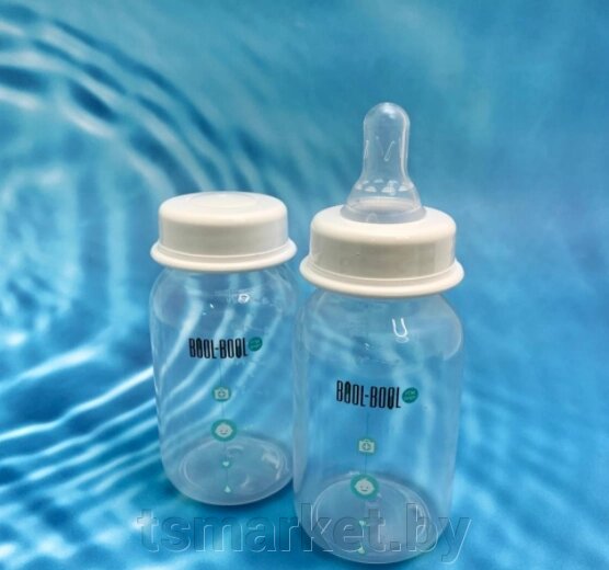 Бутылочка для кормления 1049 SIMPLE MED классическая, 125 мл (с 0 месяцев) от компании TSmarket - фото 1