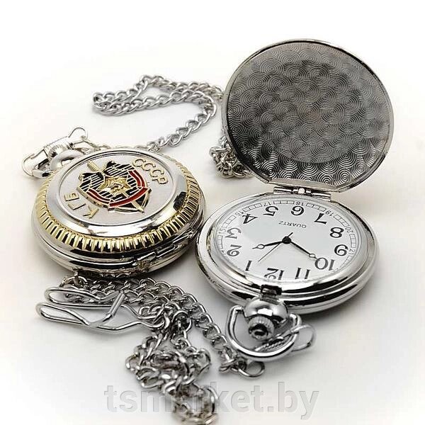 Часы карманные с цепочкой Ретро СССР КГБ от компании TSmarket - фото 1