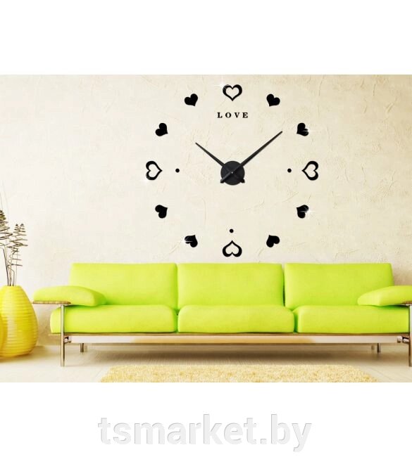 Часы настенные «Сделай сам» чёрный, от 80 см. от компании TSmarket - фото 1