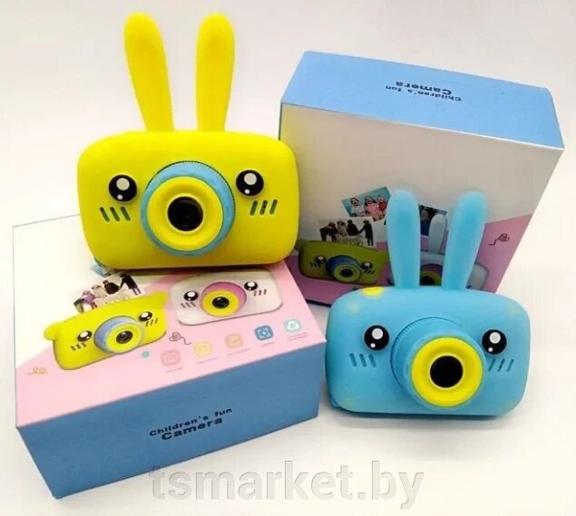 Детский фотоаппарат Zup Childrens Fun Camera с играми Голубой от компании TSmarket - фото 1