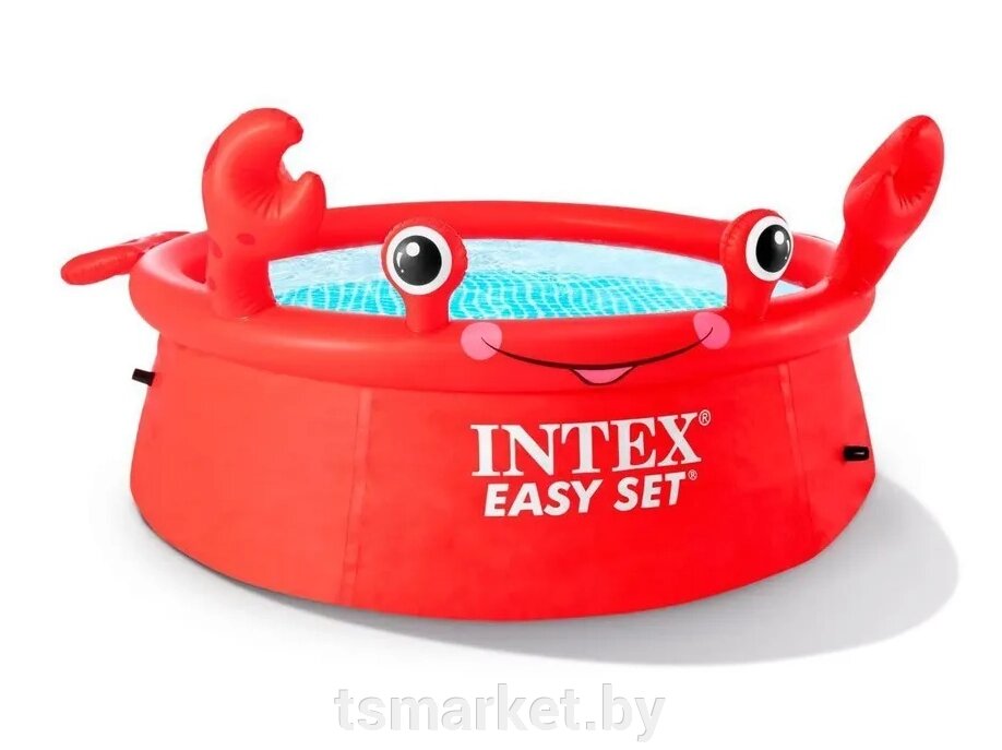 Детский надувной бассейн Intex Easy Set Весёлый краб 183x51 см от компании TSmarket - фото 1