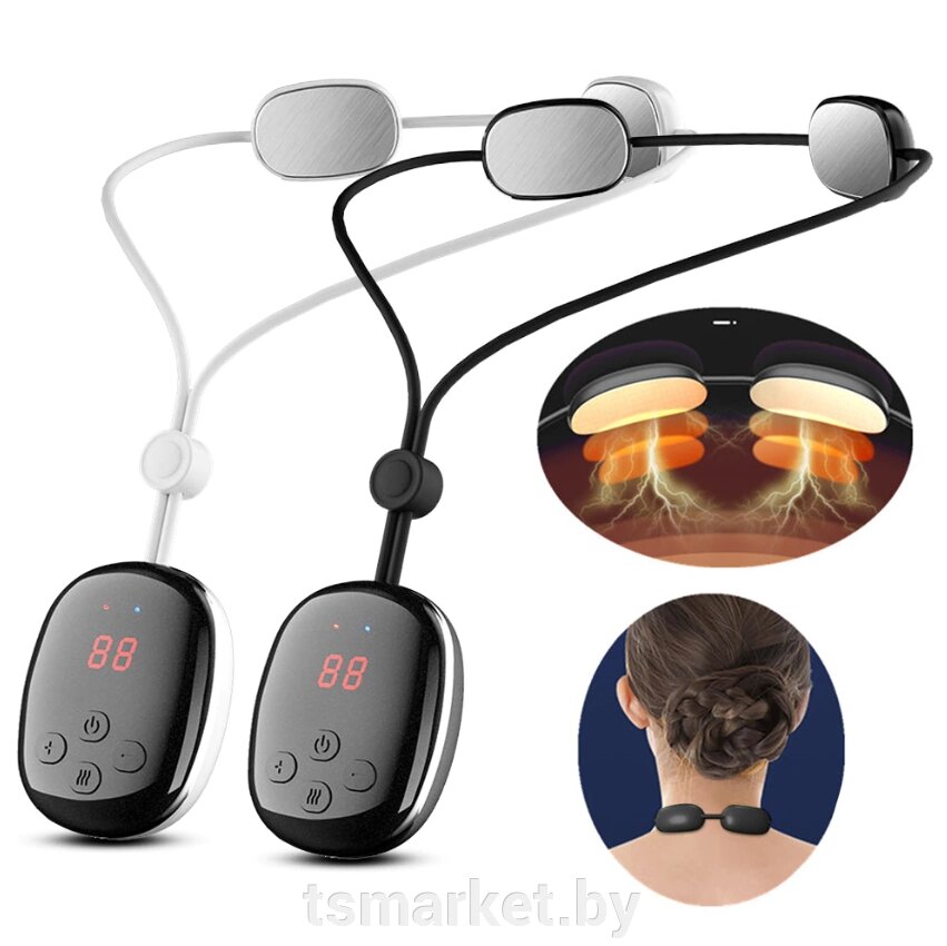 Электрический импульсный миостимулятор-массажер для шеи Cervical Massage Apparatus от компании TSmarket - фото 1