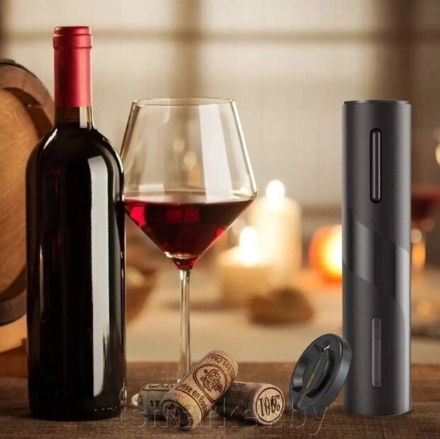 Электрический штопор для вина Electric wine opener 23 см. от компании TSmarket - фото 1