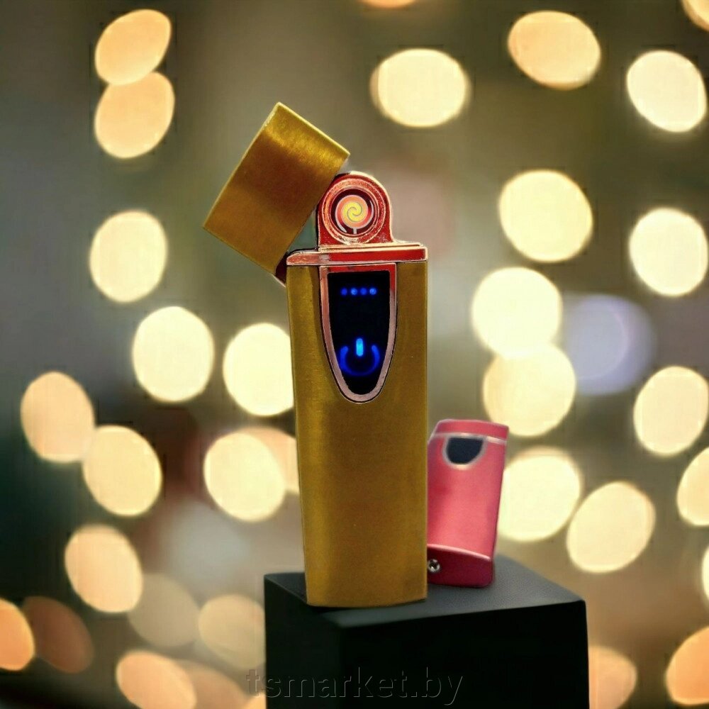 Электронная USB зажигалка LIGHTER Smoking Set от компании TSmarket - фото 1