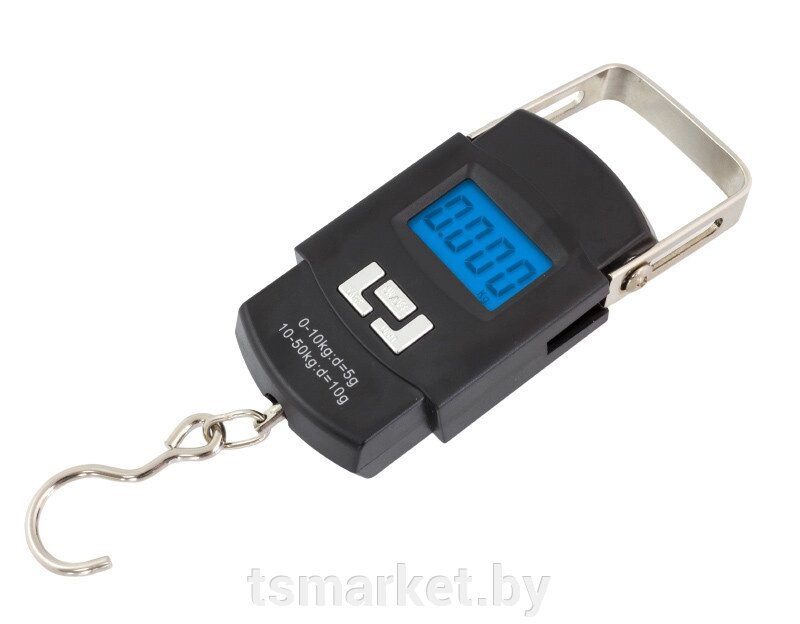 Электронные весы-термометр ручные 50 кг с крюком SiPL от компании TSmarket - фото 1