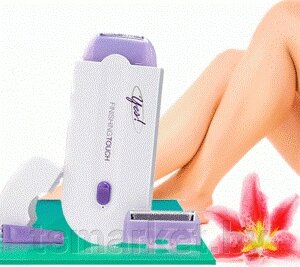 Эпилятор аккумуляторный Yes Finishing Touch Pro 2в1 / Триммер женский для удаления волос с 2 насадками от компании TSmarket - фото 1