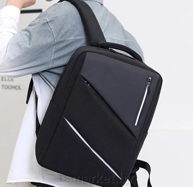 Городской рюкзак Modern City с отделением для ноутбука до 17 дюймов и USB портом от компании TSmarket - фото 1