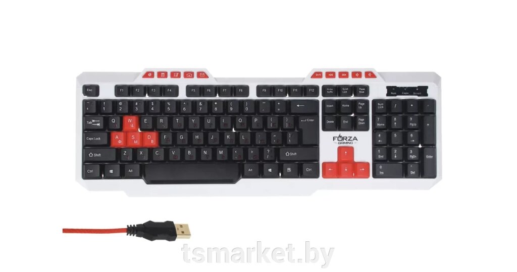 Игровая клавиатура с подсветкой от компании TSmarket - фото 1