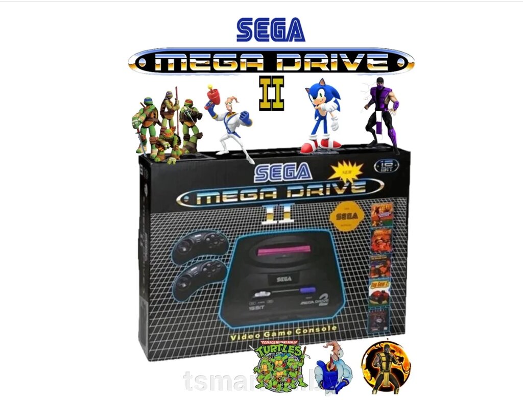 Игровая приставка (Sedaa) Sega Mega Drive 2 от компании TSmarket - фото 1