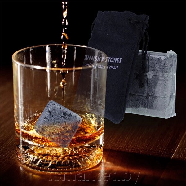 Камни для виски Whisky Stones (в подарочной коробке) от компании TSmarket - фото 1