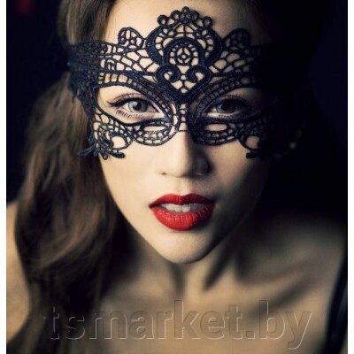 Карнавальная  ажурная маска от компании TSmarket - фото 1