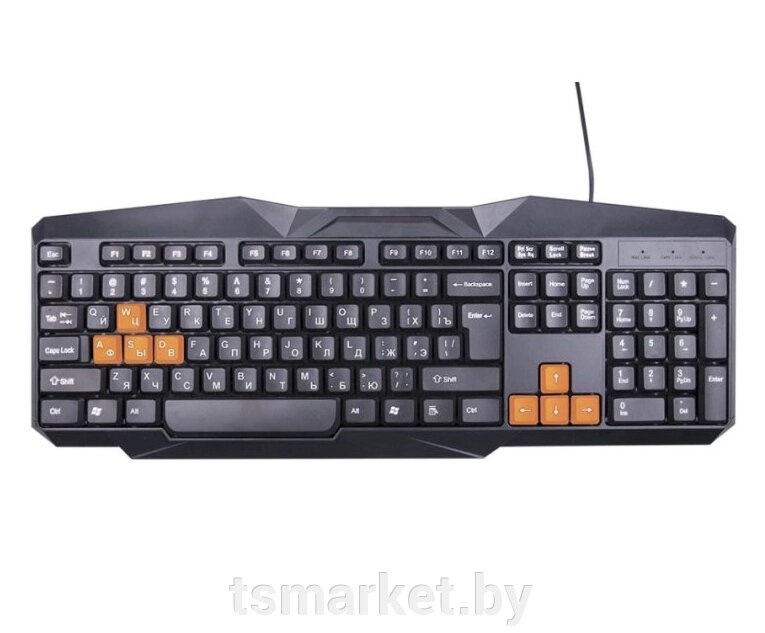 Клавиатура проводная Ritmix RKB-152 Gaming от компании TSmarket - фото 1