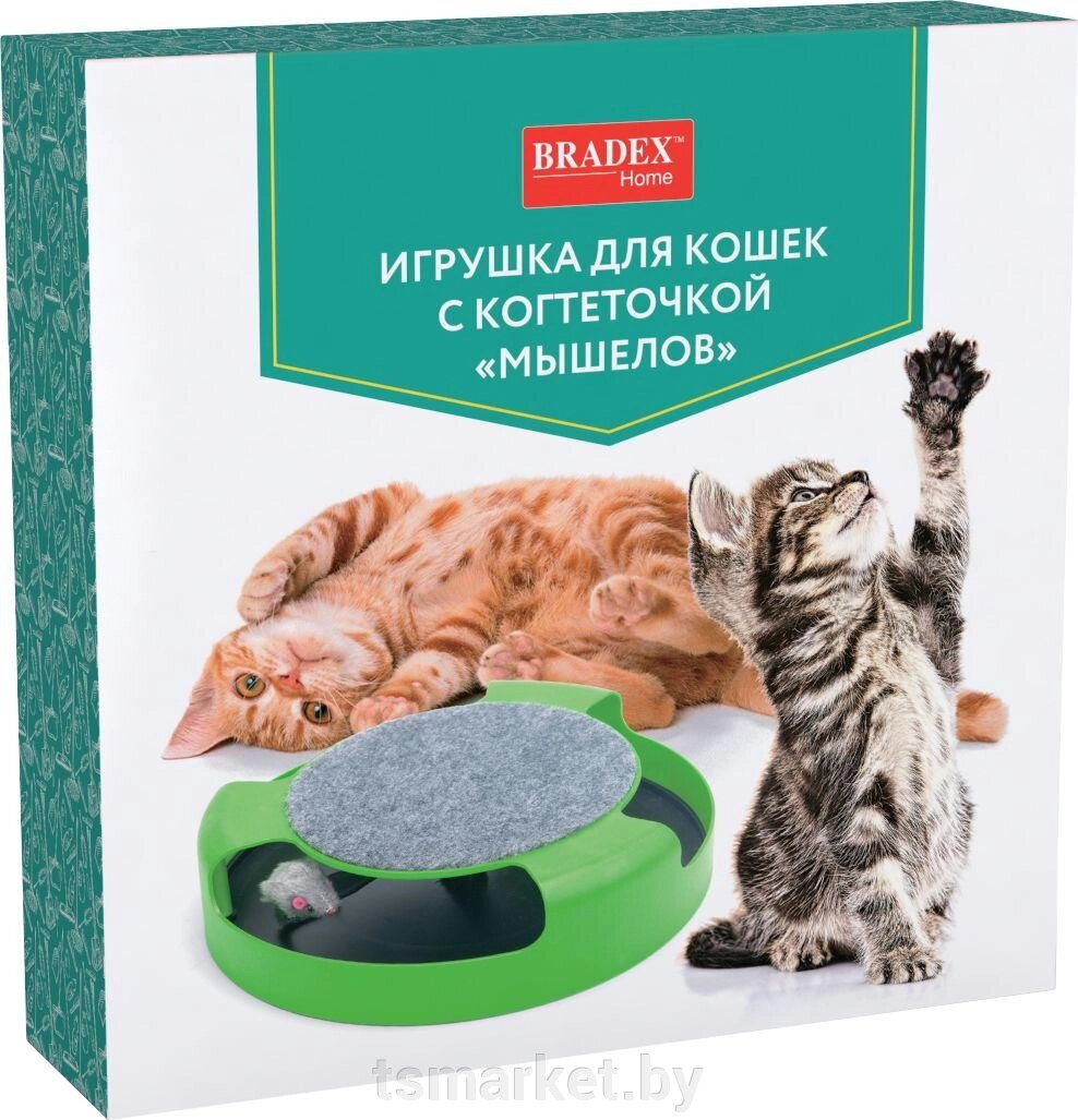 Когтеточка для кошек «МЫШЕЛОВ», BRADEX от компании TSmarket - фото 1