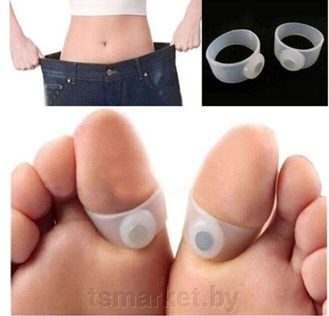 Кольца на пальцы  магнитные для похудения (пара)  от компании TSmarket - фото 1