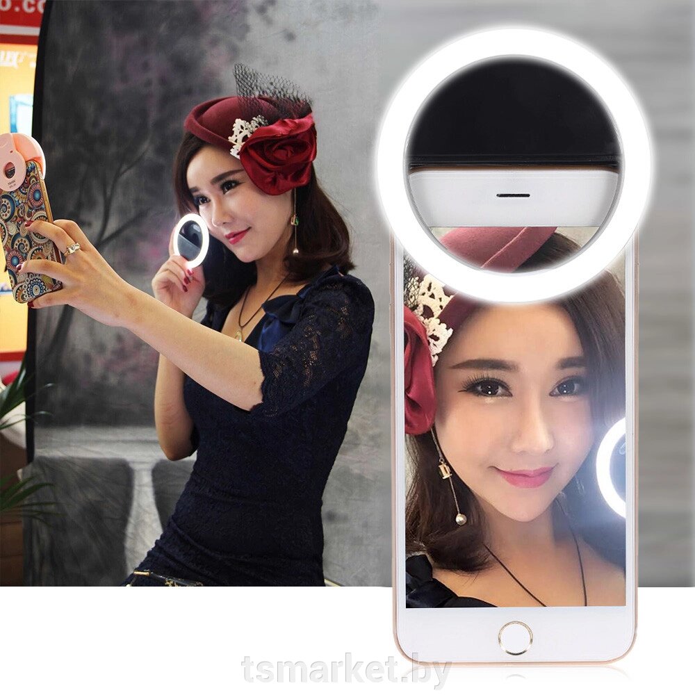 Кольцо для селфи Selfie Ring Light RK-12 от компании TSmarket - фото 1