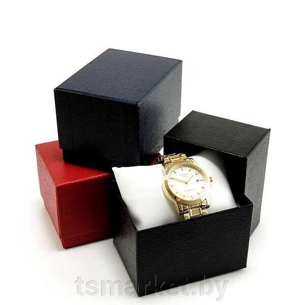 Коробка для часов цвет черный 100х70х70, от компании TSmarket - фото 1