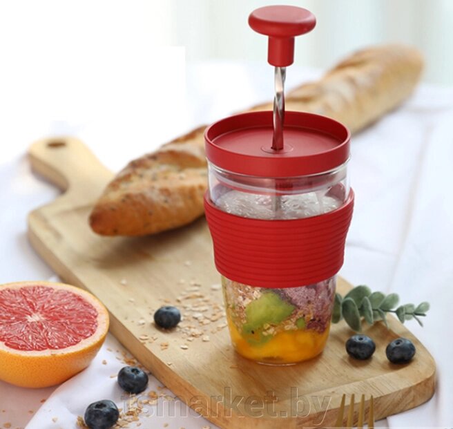 Кружка для смузи и коктейлей Fruits smoothie maker, 300 ml от компании TSmarket - фото 1