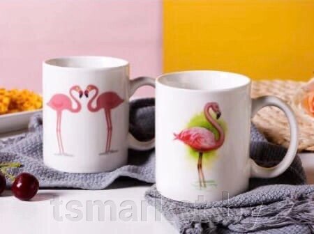 Кружка-хамелеон Фламинго от компании TSmarket - фото 1