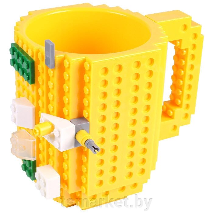 Кружка конструктор Лего от компании TSmarket - фото 1