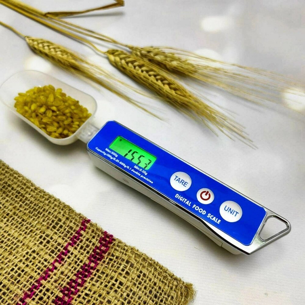 Кухонная электронная мерная ложка-весы с LCD экраном Digital spoon scale FD-01, 500 gr от компании TSmarket - фото 1