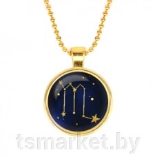 Кулон с цепочкой Знаки Зодиака - Скорпион, цвет золот от компании TSmarket - фото 1